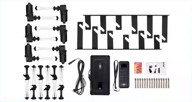 南冠六軸電動背景架