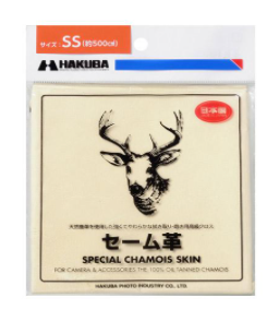 HAKUBA 鹿皮拭鏡布 （500平方公分）