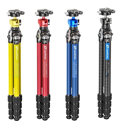 Leofoto LY-224C+ LH-25R 氫氣 ZERO 幻彩糸列 輕量型碳纖維三腳架（黑）