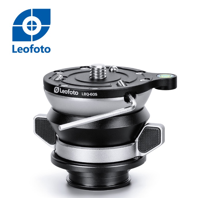 Leofoto徠圖 LBQ-60S Mr.Q腳架專屬水平調節轉接座