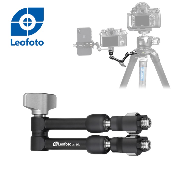 Leofoto 徠圖 AM-3 Kit 高鎖力魔術手臂(套裝)