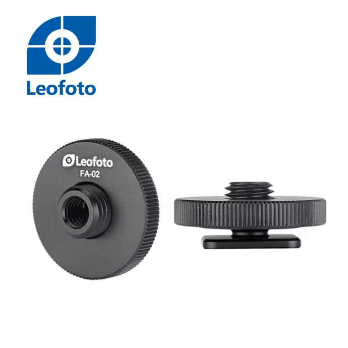 Leofoto 徠圖 FA-02 熱靴轉換1/4螺孔