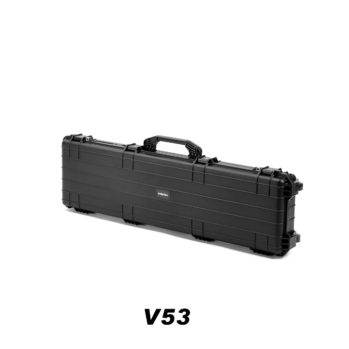 Vidafun V53 防水氣密抗撞提把拖輪長槍箱