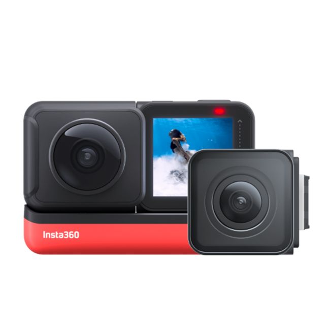 Insta360 ONE R 可換鏡頭運動相機雙鏡頭套裝 (4K+360)