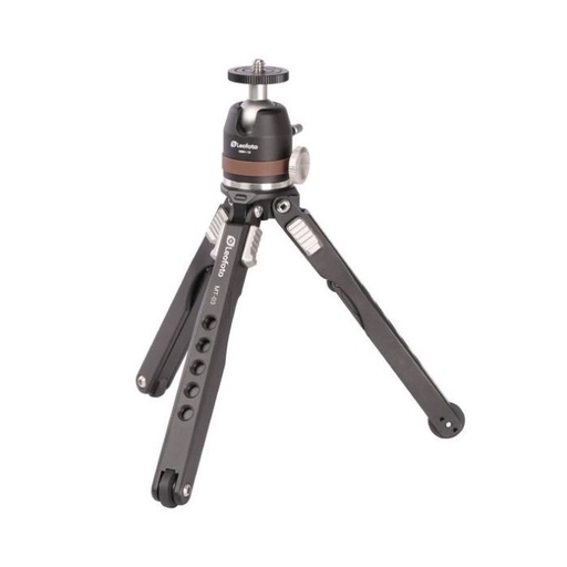 Leofoto MT-03 + MBH-19 鋁合金蜘蛛桌面迷你三腳架